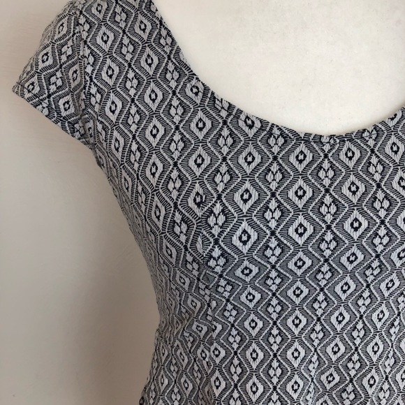 Anthropologie Postmark Gray Peplum Top - Picture 2 of 8